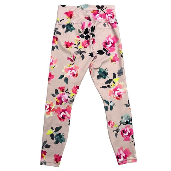 ATHLETA Elation 7/8 Tight Activewear Floral Leggings -‎ Stretch - size S - Picture 3 of 10